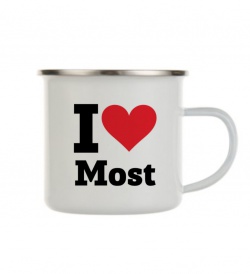Plecháček bílý - I love Most