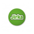 Placka s nápisem - Jirka