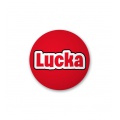 Placka s nápisem - Lucka