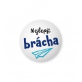 Placka s nápisem - Nejlepší brácha