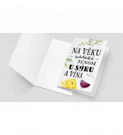 Přání - Věk, sýr a víno