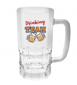 Půllitr s potiskem - Drinking team