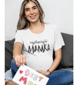 Nažehlovací nápis - Nejlepčejší mamka