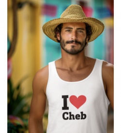 Nažehlovací nápis - I love Cheb