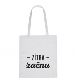 Plátěná taška - Zítra začnu