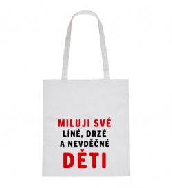 Plátěná taška - Miluji své děti