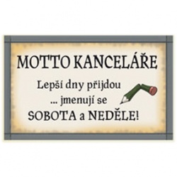  cedulka s nápisem
