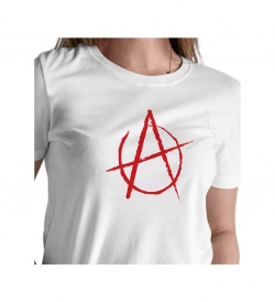 Dámské triko bílé - Anarchy