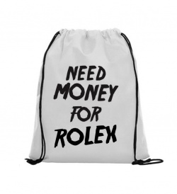 Vak na záda - Need money for Rolex