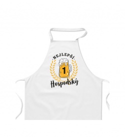 Zástěra bílá Nejlepší hospodský