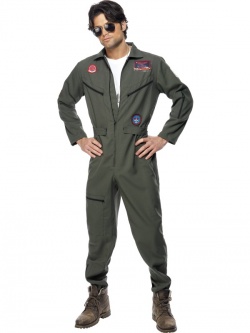 Kostým - Pilot Top Gun deluxe