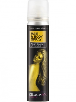 UV sprej na vlasy a tělo - blond
