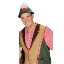 Klobouk - Oktoberfest zelený
