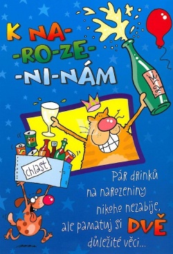 Hrací přání k narozeninám 2