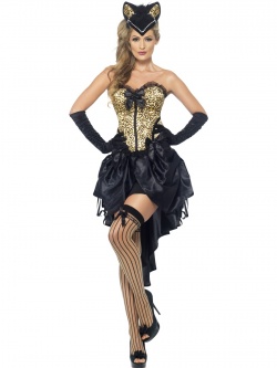 Burlesque tanečnice leopardí
