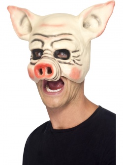 Maska Prase - půl hlavy