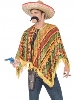 Poncho a knír