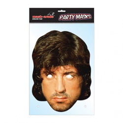 Papírová maska - Rambo