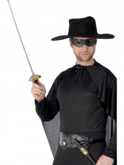 Zorro set - maska, kord
