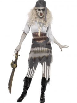 Kostým - Zombie Pirátka Sweetie