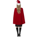Plášť a čepička - Miss Santa deluxe