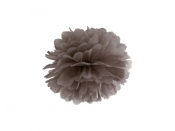 Hnědý pompom