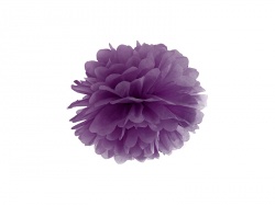 Fialový pompom