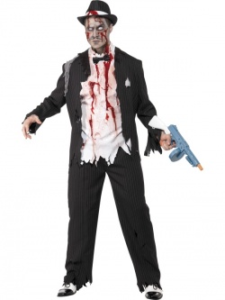 Kostým - Zombie gangster